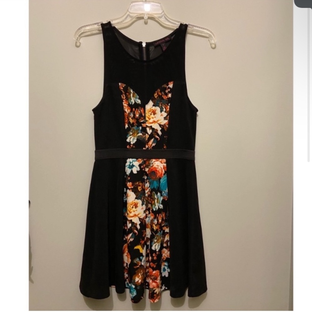 Material Girl Floral Dress